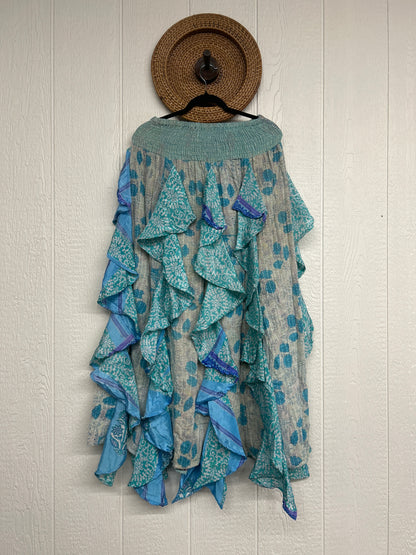 Pareo Kantha Willow Maxi Skirt 0826 022