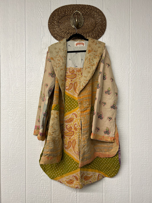 Fine Kantha Drifter Coat 1026 184