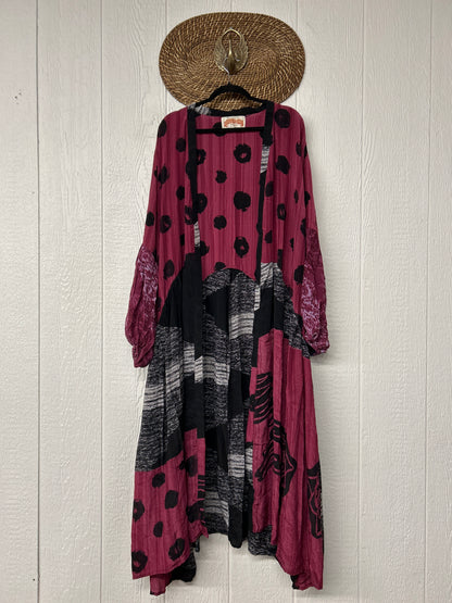 Crepe Sari Evermore Kimono 1026 230