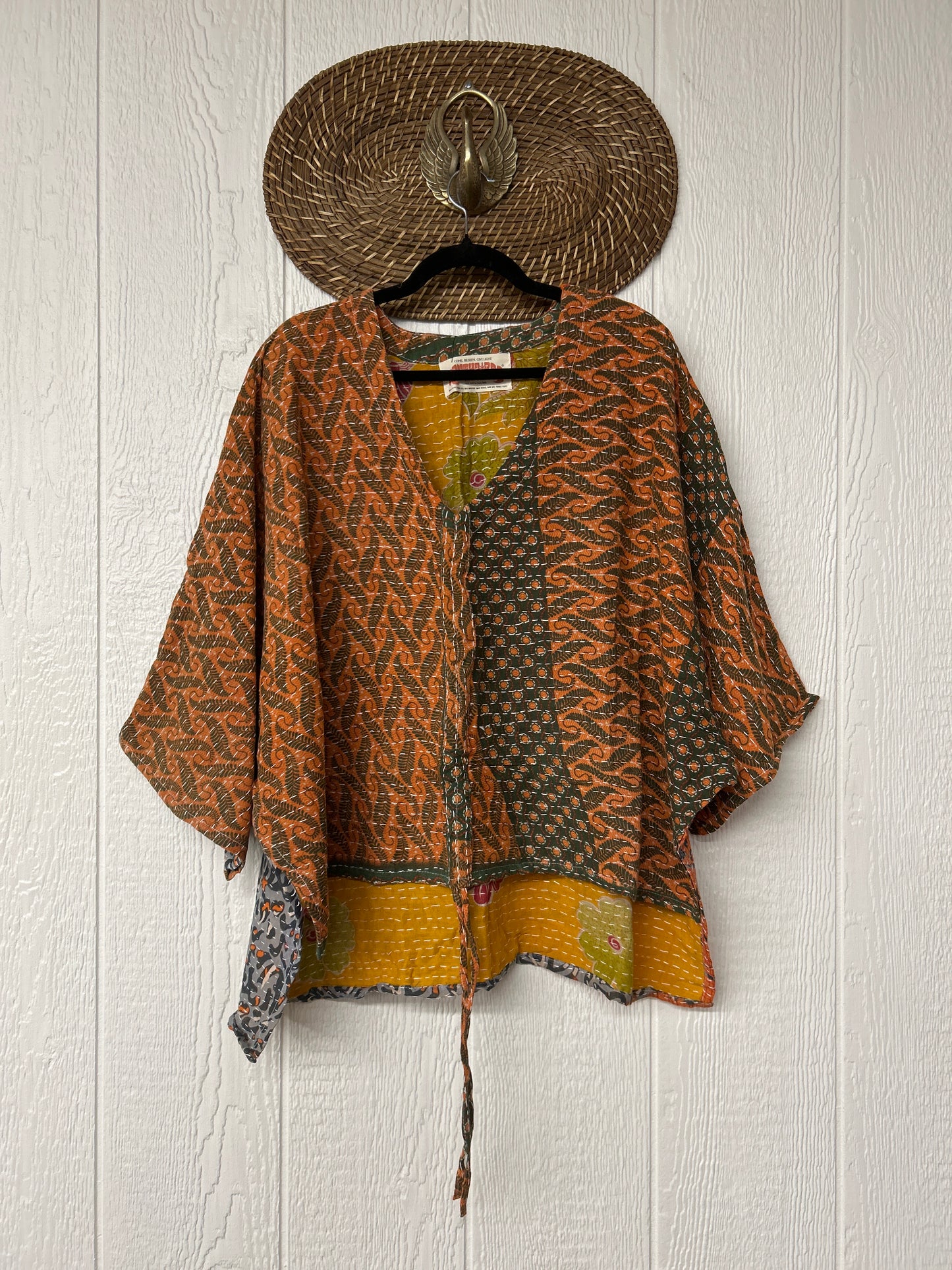 Pareo Kantha Hi-Lo Butterfly Top 0626 021