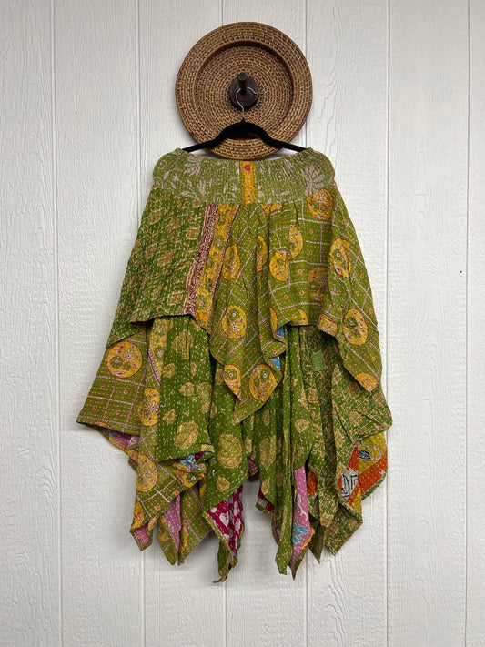 Pareo Kantha Pixie Skirt 0426 168