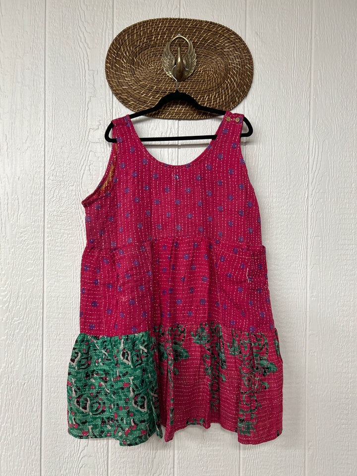 Kantha Meadow Mini Dress 0625 232