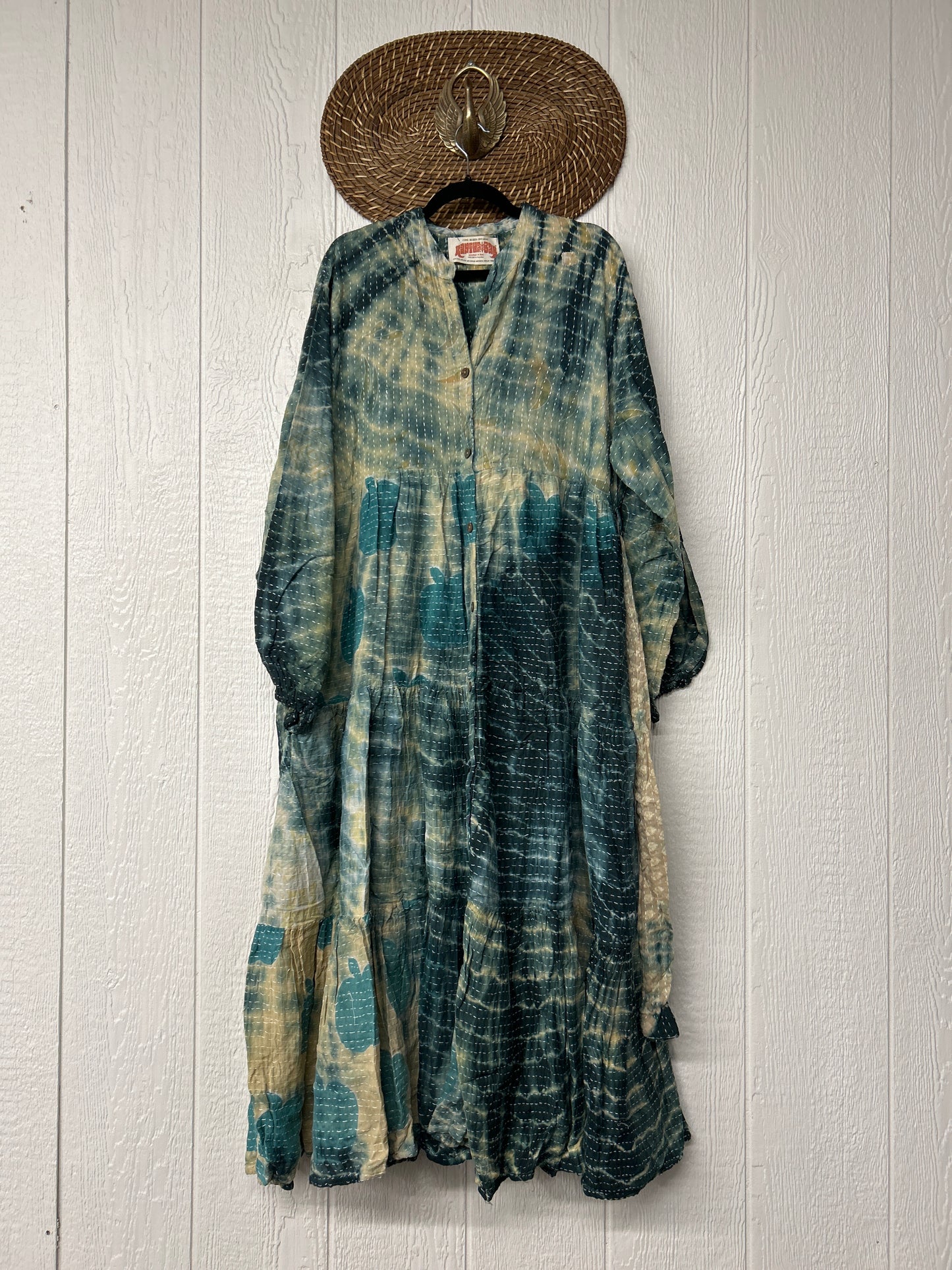 Pareo Kantha Luminous Maxi Dress 0526 013