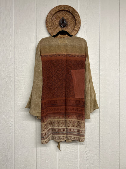 Crepe Sari Shortie Spellbound Kimono 0426 227