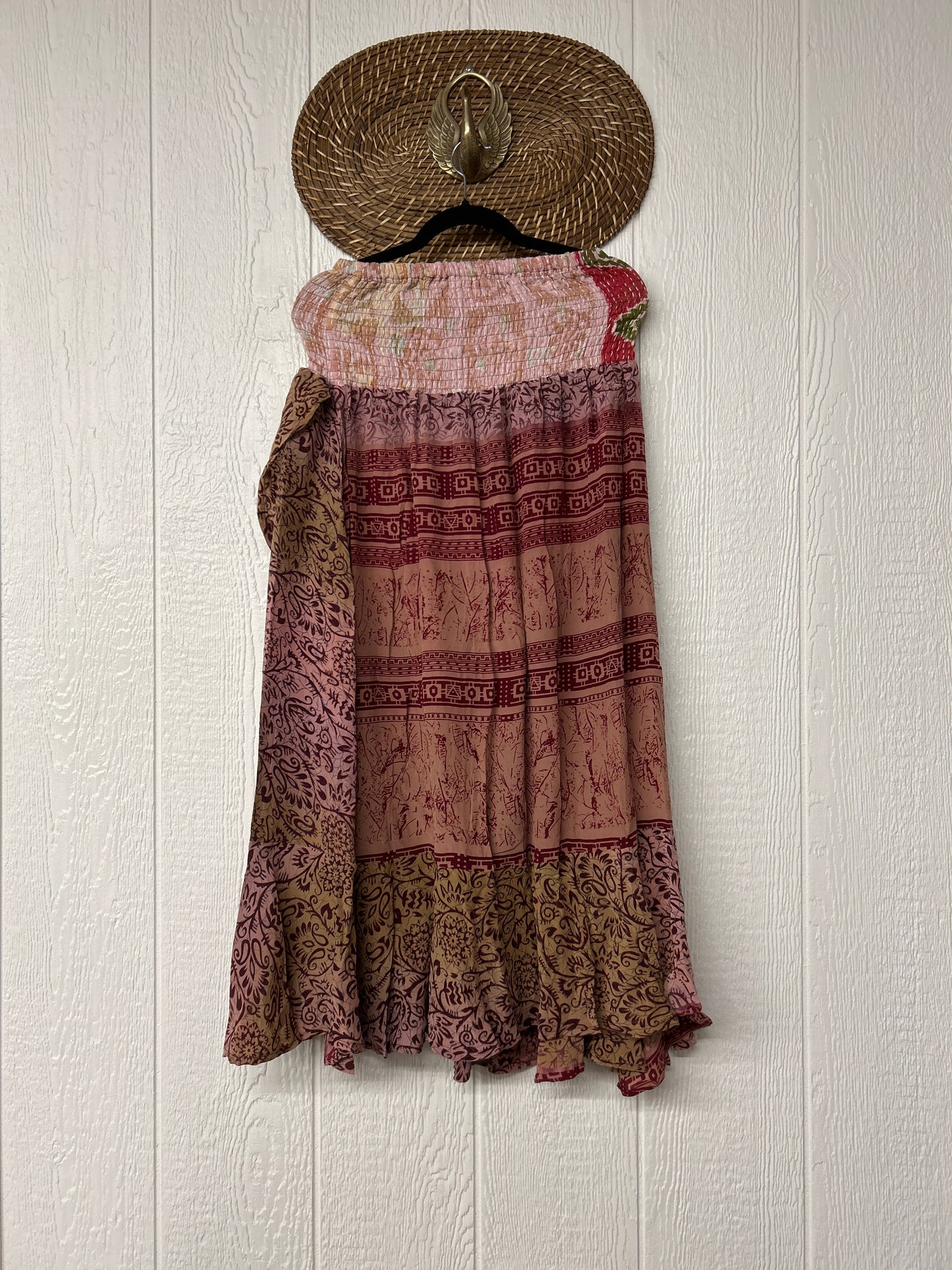 Crepe Sari Inner Peace Wrap Skirt 0626 198