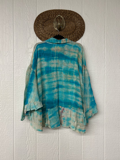 Crepe Sari Wild Rose Top 0526 009
