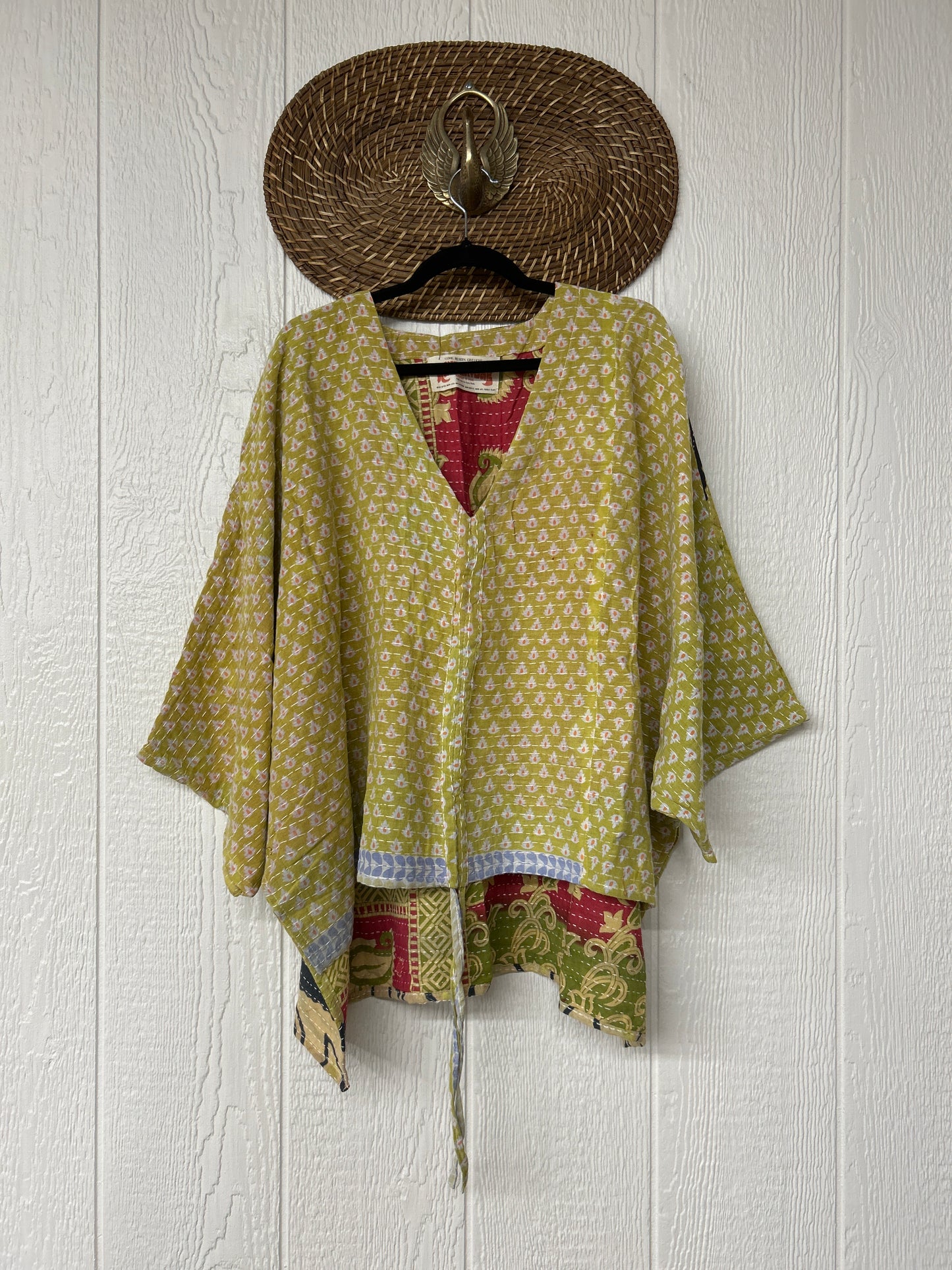 Pareo Kantha Hi-Lo Butterfly Top 0626 037