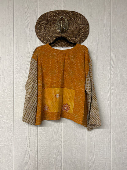 Pareo Kantha Wanderer Pocket Crop Top 0226 143