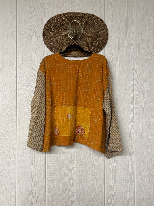 Pareo Kantha Wanderer Pocket Crop Top 0226 143