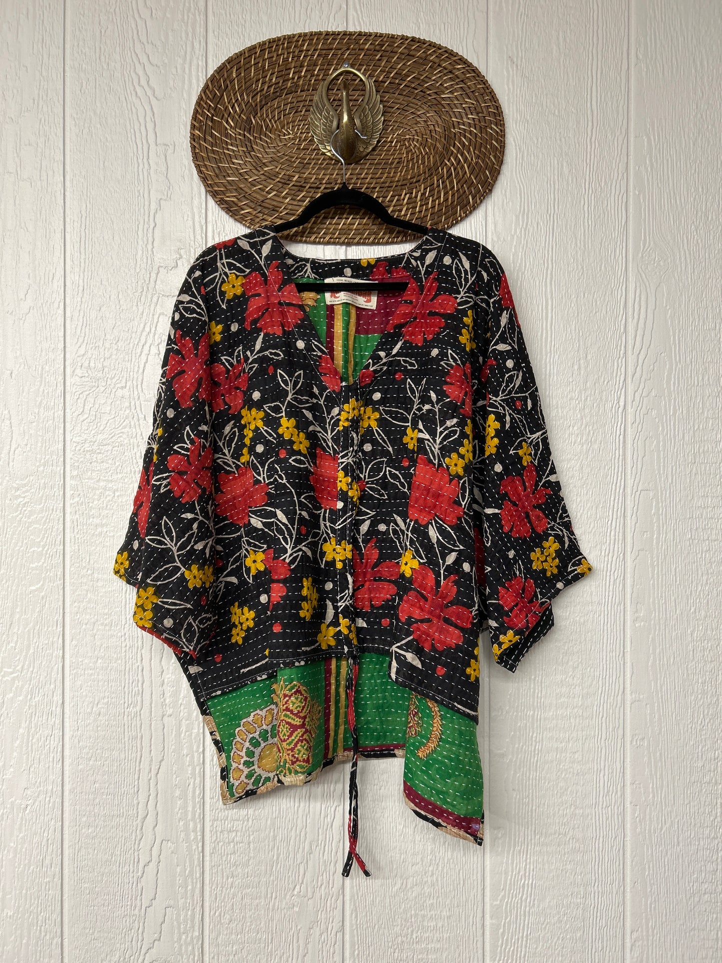 RETAIL Pareo Kantha Hi-Lo Butterfly Top 0626 097