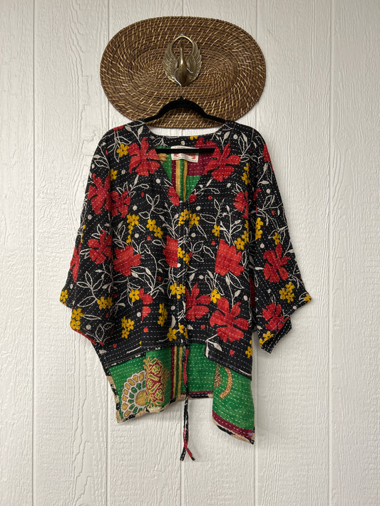 RETAIL Pareo Kantha Hi-Lo Butterfly Top 0626 097