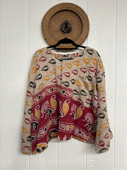 Pareo Kantha Wanderer Pocket Crop Top 0226 083