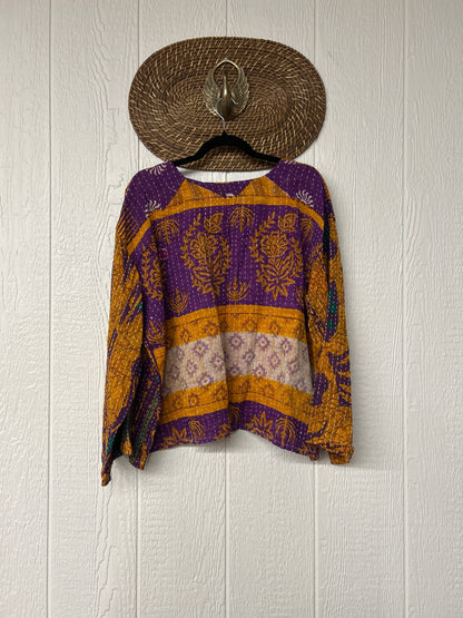 Pareo Kantha Wanderer Pocket Crop Top 0226 144