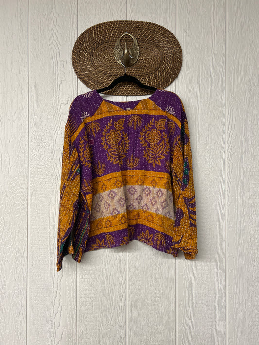 Pareo Kantha Wanderer Pocket Crop Top 0226 144