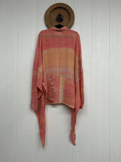 Crepe Sari Nirvana Button Down 1125 233