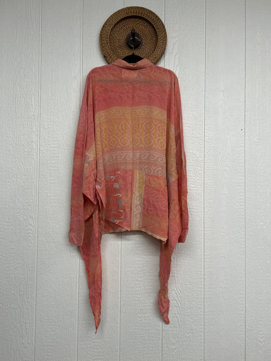 Crepe Sari Nirvana Button Down 1125 233