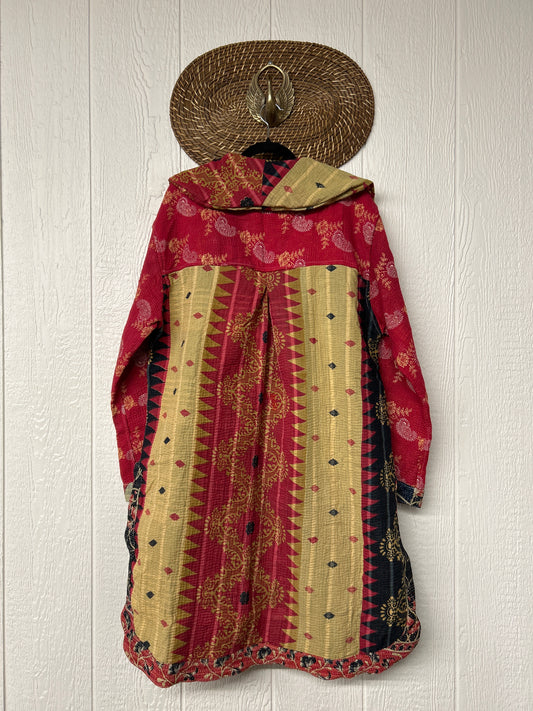 Fine Kantha Drifter Coat 1026 138