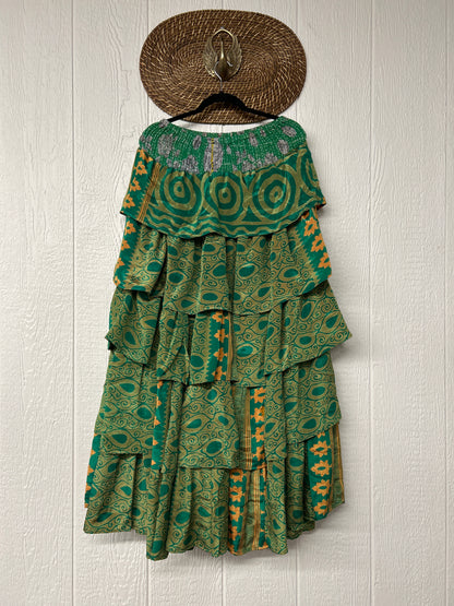 Rasgulla Sari Venus Ruffle Maxi 1125 019