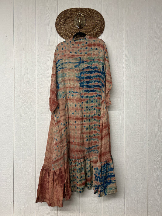 Crepe Sari Dahlia Duster Dress 0326 226