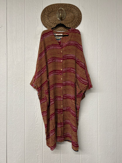 Crepe Sari Gaia Duster Dress 0826 244