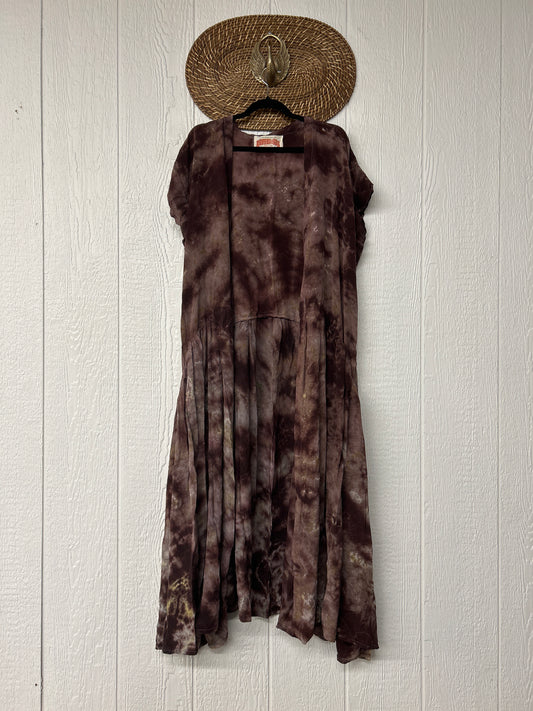 Crepe Sari Summer Evermore Kimono 0726 003