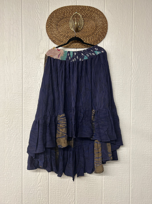 Crepe Sari Dahlia Skirt 1026 104