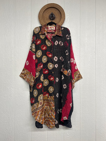 Pareo Kantha Free To Be Longsleeve Maxi 0226 042