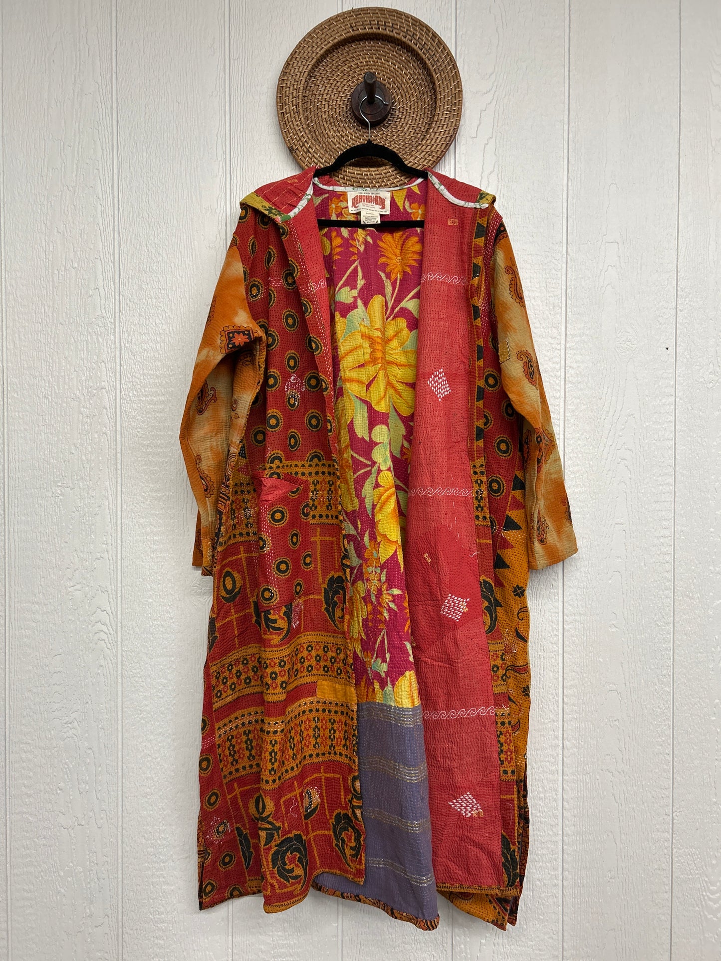 Fine Kantha Rising Sun Coat 1125 137