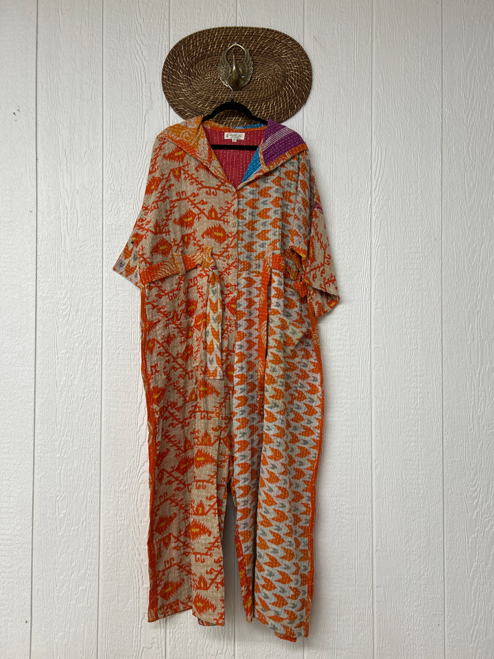 Kantha Zen Hoodie Jumpsuit 0125 284