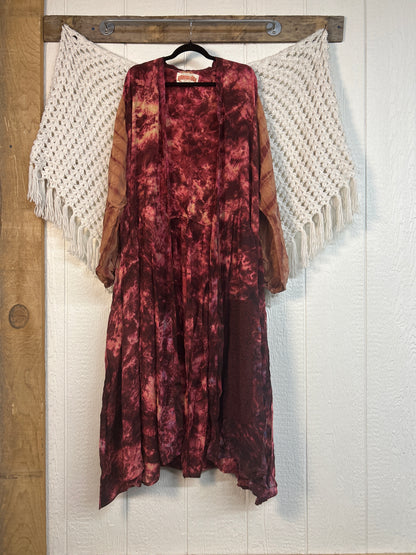 Crepe Sari Evermore Kimono 0326 081