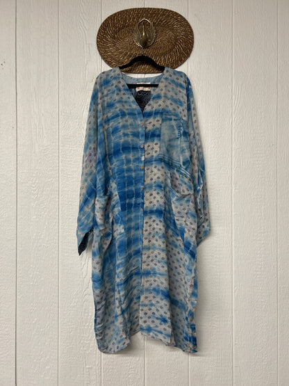 Crepe Sari Gaia Duster Dress 0826 274