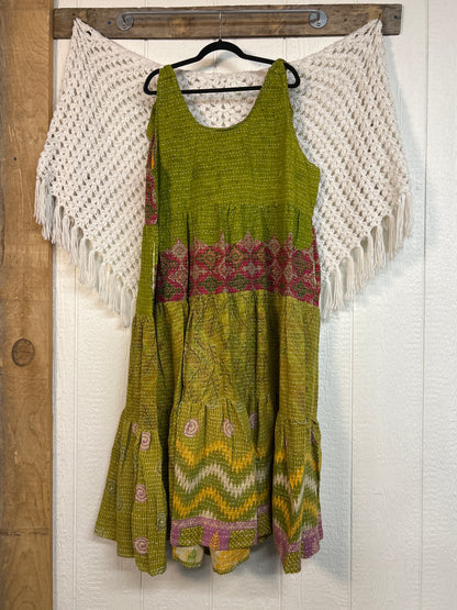 Pareo Kantha Celeste Maxi 0326 137