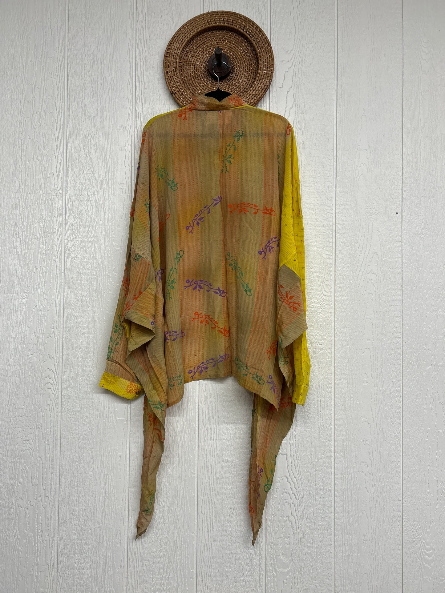 Crepe Sari Nirvana Button Down 1125 245