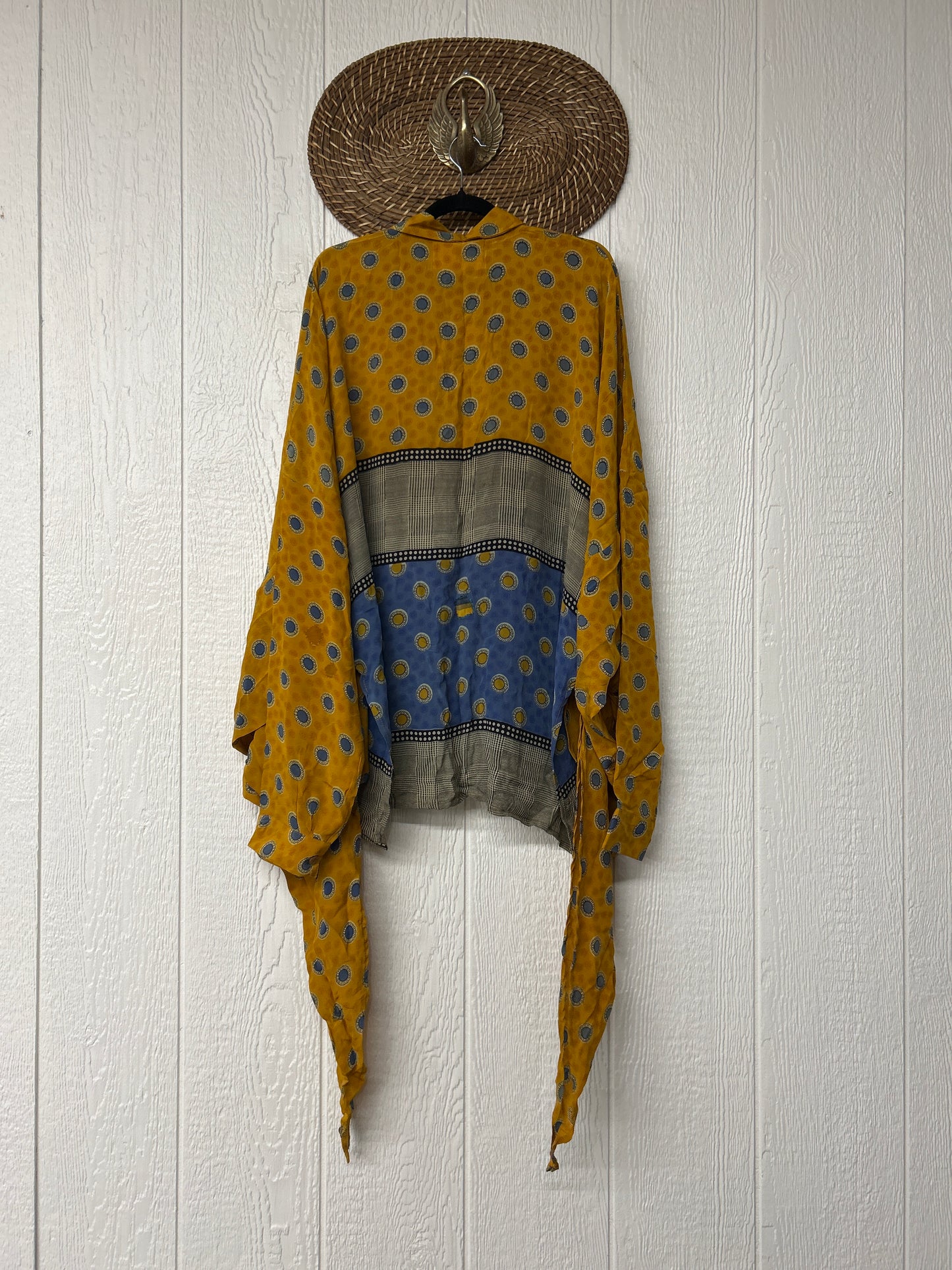 Crepe Sari Nirvana Button Down 1125 008