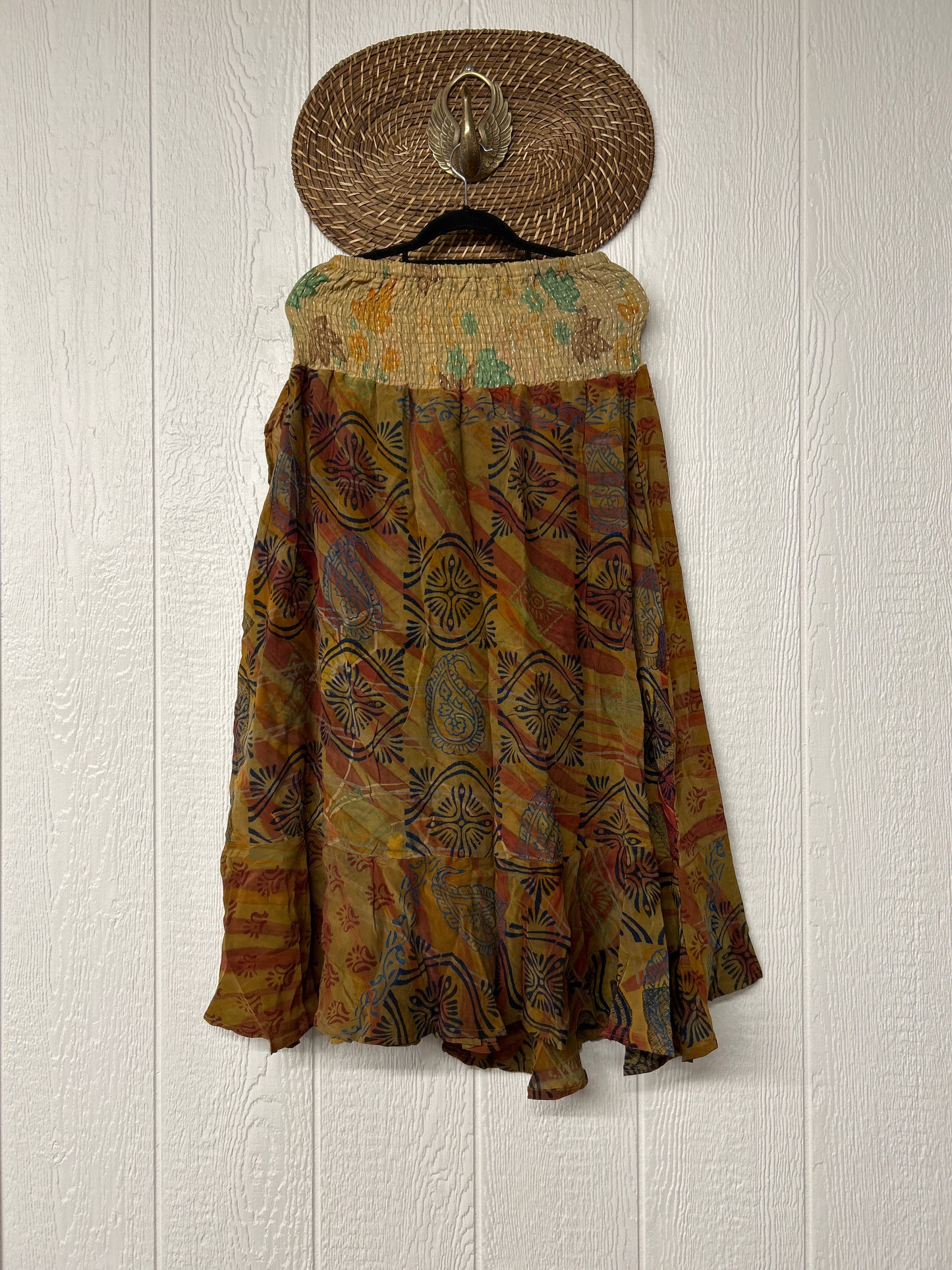 Crepe Sari Inner Peace Wrap Skirt 0626 111