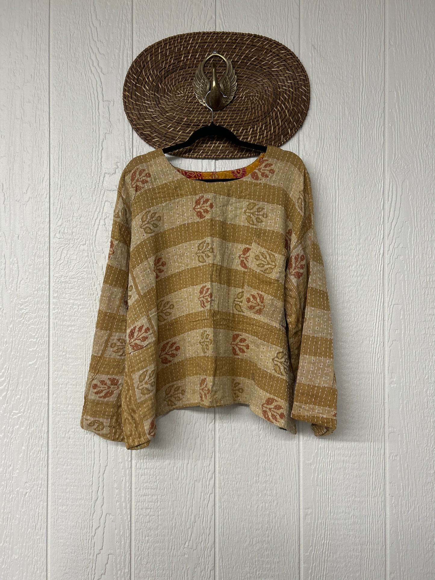 Pareo Kantha Wanderer Pocket Crop Top 0226 234