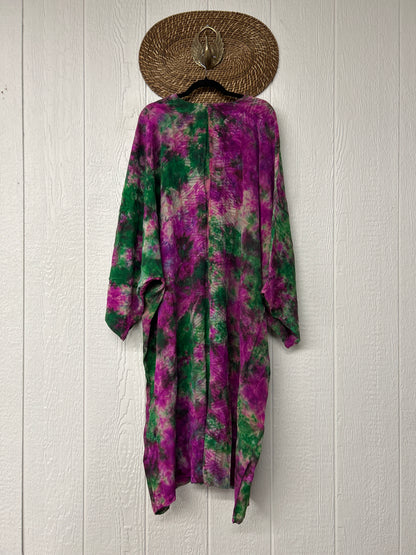 Crepe Sari Gaia Duster Dress 0826 090