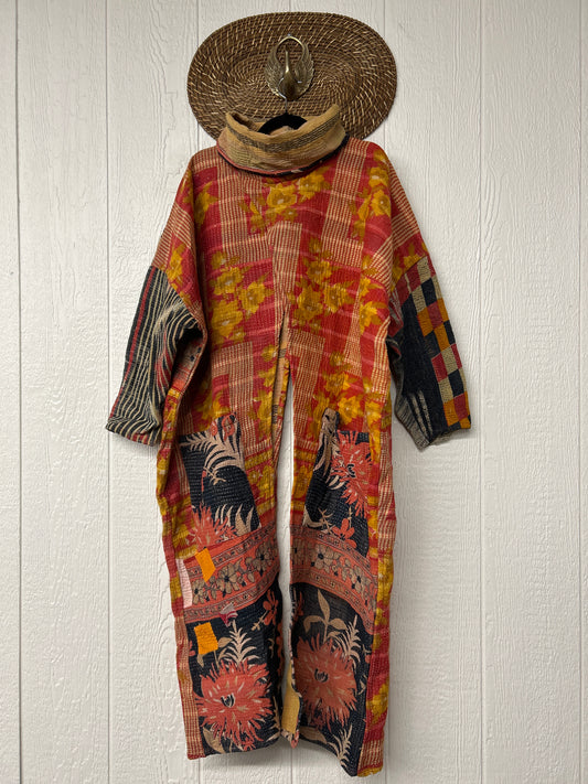 Fine Kantha Cowl Split Pullover 1026 001