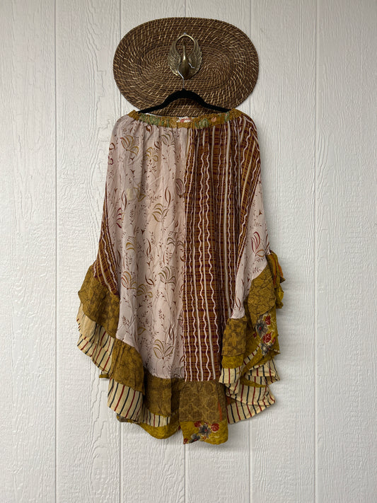 Crepe Wild Rose Skirt 1025 157