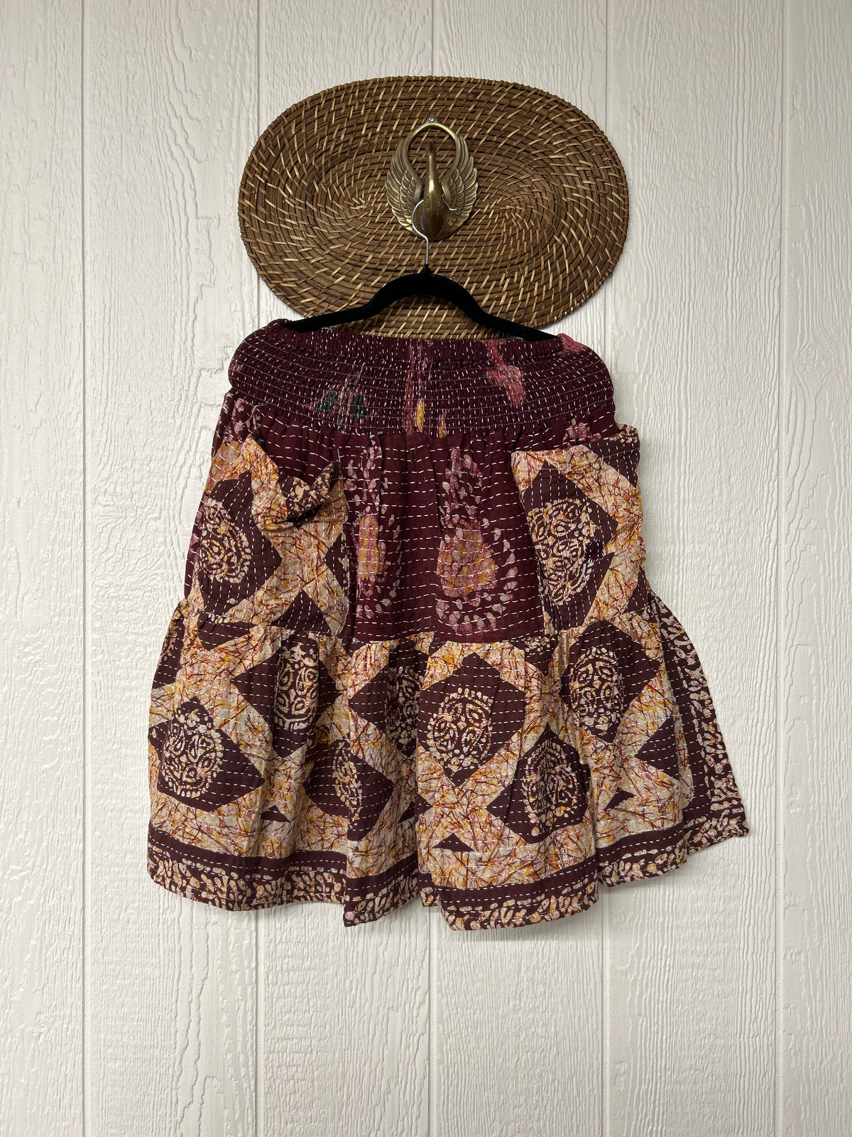 Pareo Kantha Meadow Skirt 0826 139