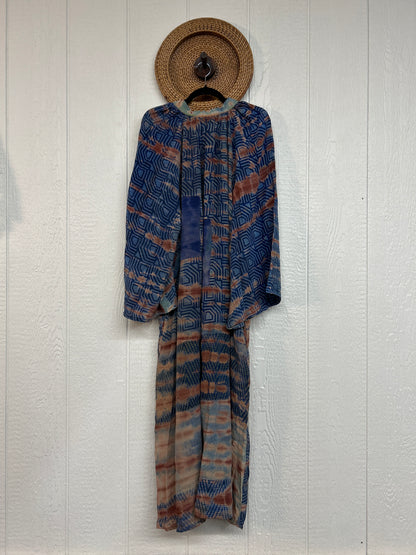 Crepe Sari Woodstock Duster Dress 0226 199