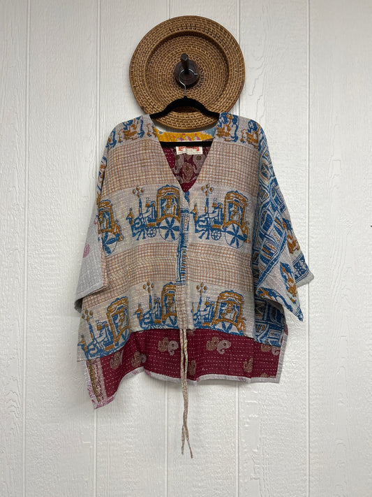 Pareo Kantha Hi-Lo Butterfly Top 0626 190