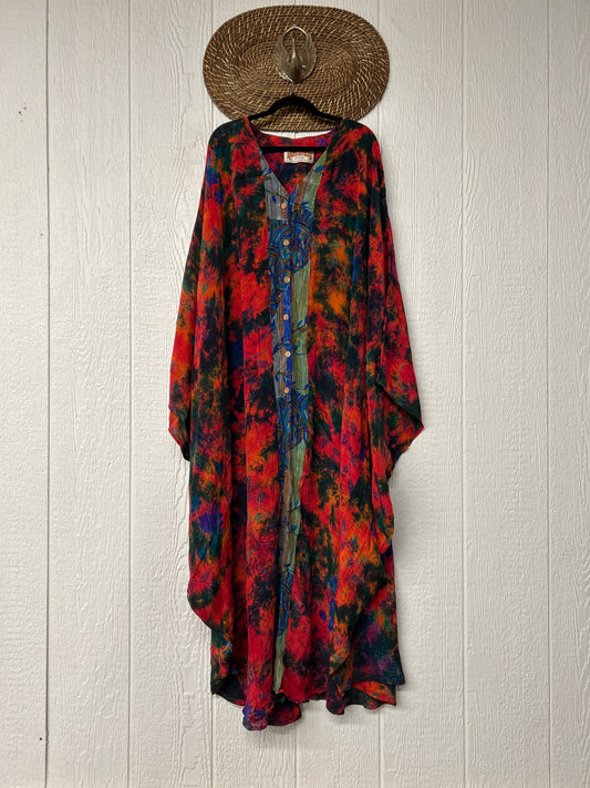 Crepe Sari Bowie Muu Dress 0826 160
