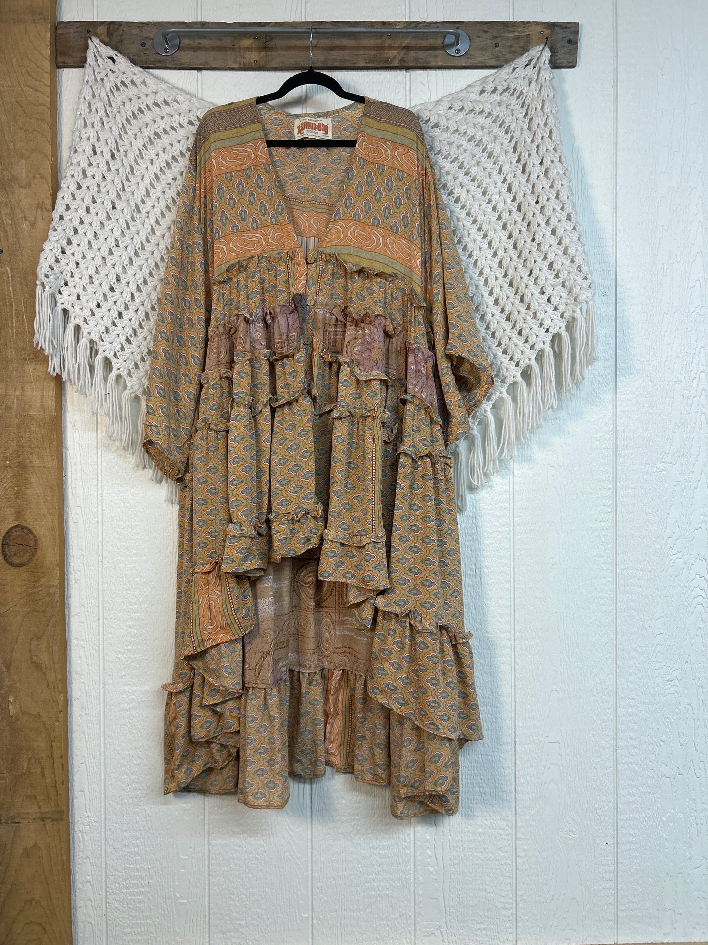 Rasgulla Sari Rhiannon Kimono 0826 108