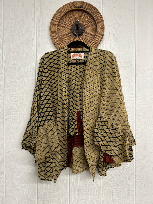 Crepe Sari Wild Rose Top 1225 138