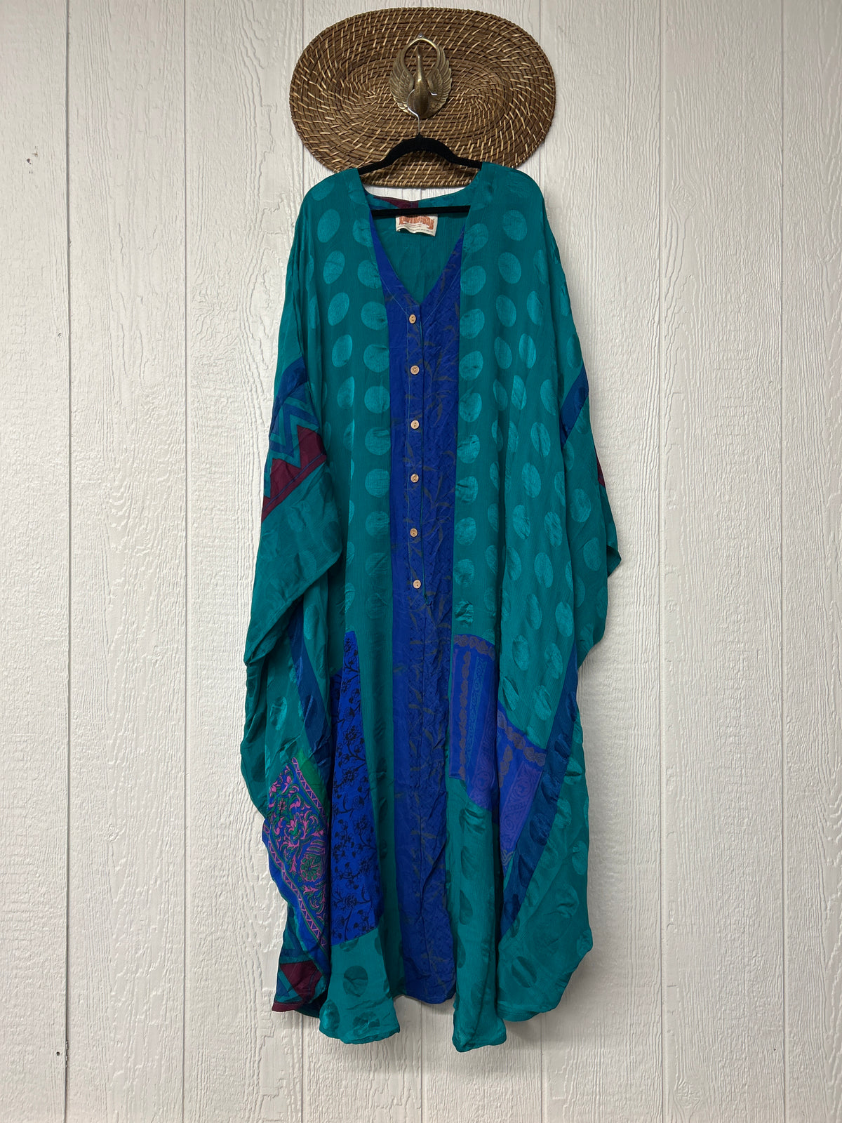 Crepe Sari Bowie Muu Dress 0826 193
