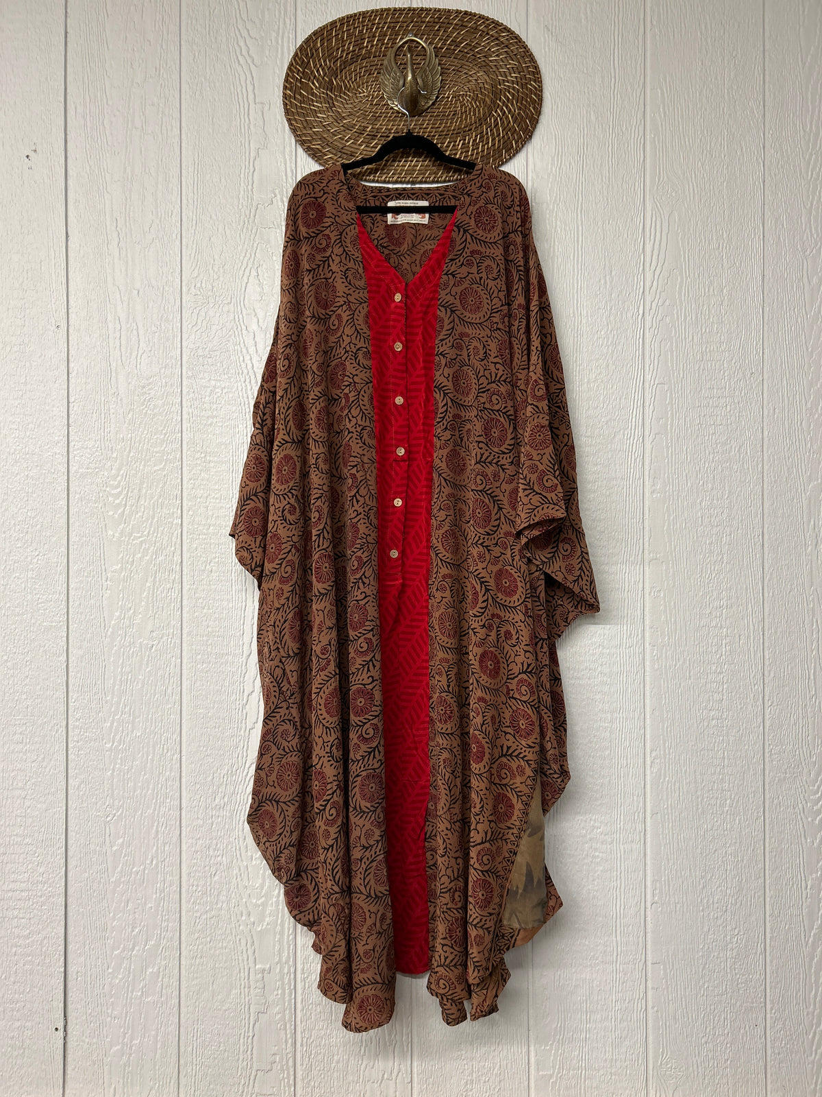 Crepe Sari Bowie Muu Dress 0826 209