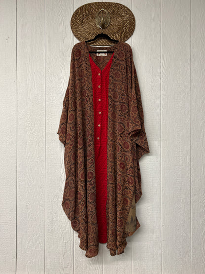 Crepe Sari Bowie Muu Dress 0826 209