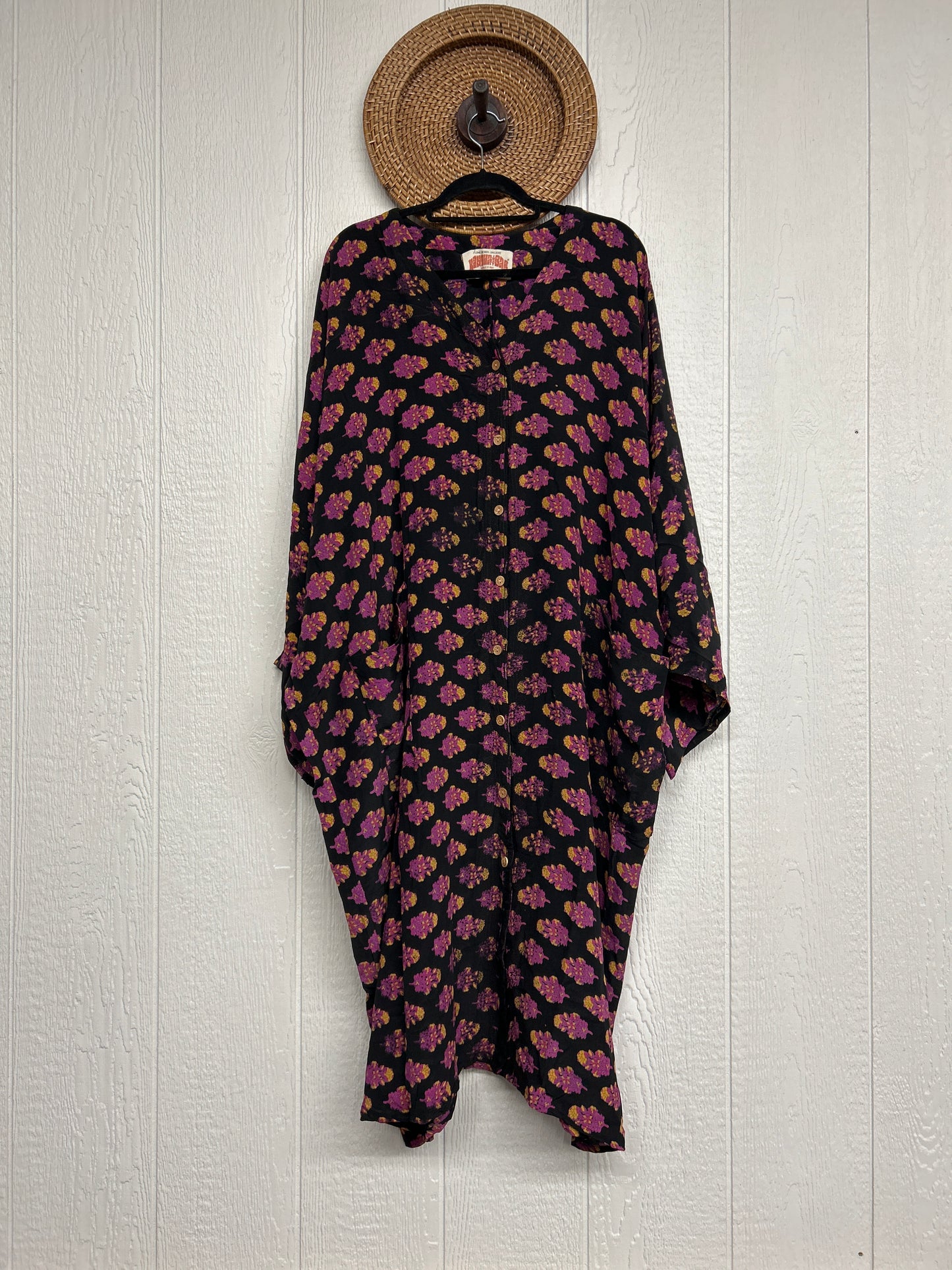 Crepe Sari Gaia Duster Dress 0826 209