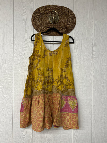 Kantha Meadow Mini Dress 0625 255